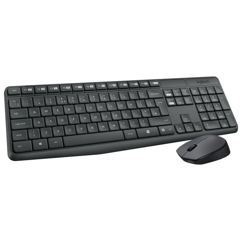 Teclado y Raton Logitech Wireless Mk235