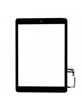 Pantalla táctil con flex bóton home para iPad Air A1474/A1475/A1476 iPad 5 A1822/A1823 negra
