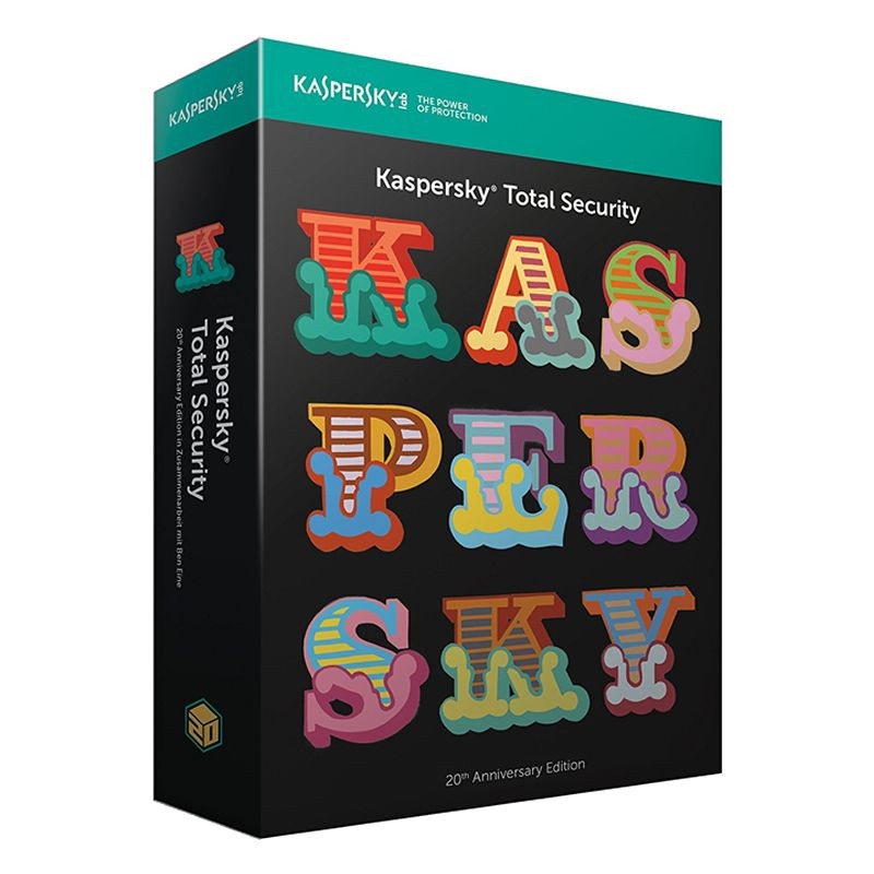 Antivirus Kaspersky Total Security 2020/ 5 Dispositivos/ 1 Año