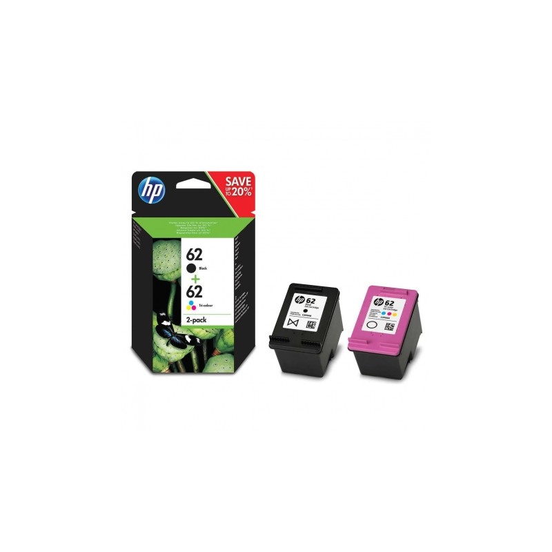 Tinta Original HP 62 Negro
