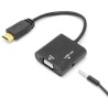 Adaptador HDMI to VGA Con Audio