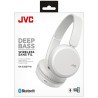 Auriculares Inalámbricos JVC HA-S35BT/ con Micrófono/ Bluetooth/ Blancos