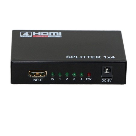 Splitter HDMI 1X4 Con Amplificador 