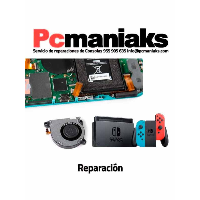 Reparacion Cambio de Pasta Termica y Limpieza Nintendo Switch 