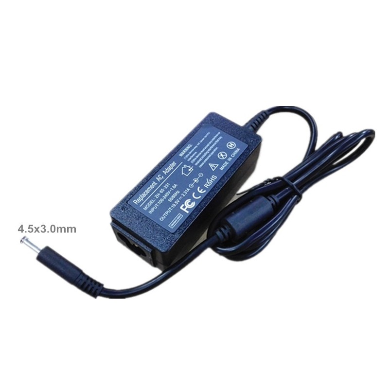 Cargador Portatil Compatible DELL 19,5V 2,31A 4,5X3,0MM