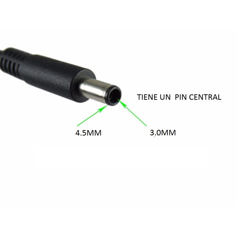 Cargador Portatil Compatible DELL 19,5V 2,31A 4,5X3,0MM