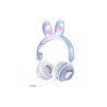 Auriculares inalámbricos Gaming plegables Rabbit Ear Azul 