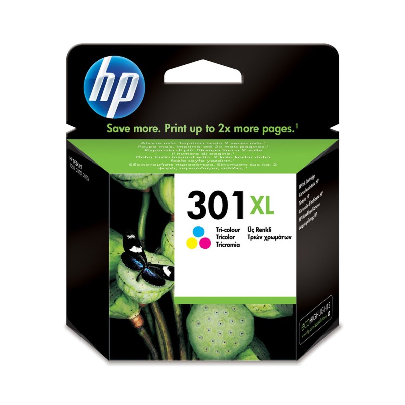 Tinta Original HP 301XL Color