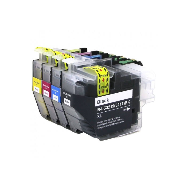 Tinta Compatible LC3219 BK Negra