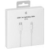 Cable Usb-C Iphone Ipad Lightning Original 2M a1702