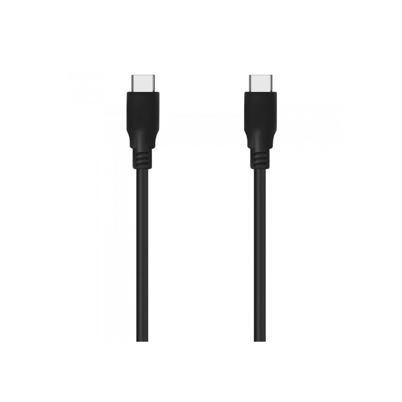 Cable USB Tipo C a Tipo C 5A, 1M Negro
