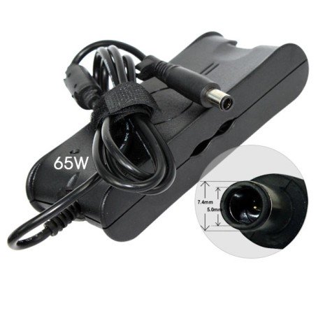 Cargador Portatil  Compatible DELL 19,5V 3.34A 7,4X5,00MM