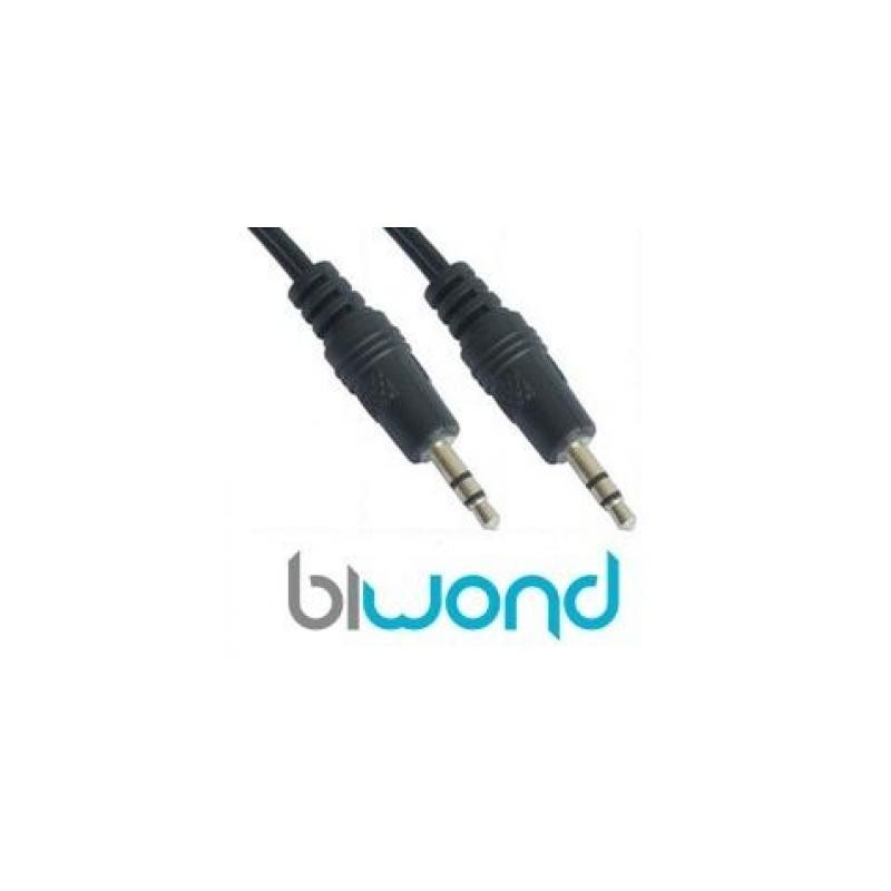 Cable Jack Audio Stereo m-m 1m