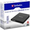 Regrabadora CD/DVD Doble Capa Slimline VERBATIM 53504 Black