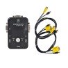 KVM Switch 2 PC 1 Monitor 2xUSB 2x VGA 2 Juegos de cables 