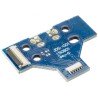 Placa carga + conector USB Mando Dualshock 4 PS4 JDS-001