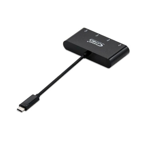 Adaptador USB-C a 4 USB 3.0