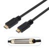 Cable HDMI Aisens 1.4 A119-0103 HDMI Macho - HDMI Macho/ 15m/ Negro