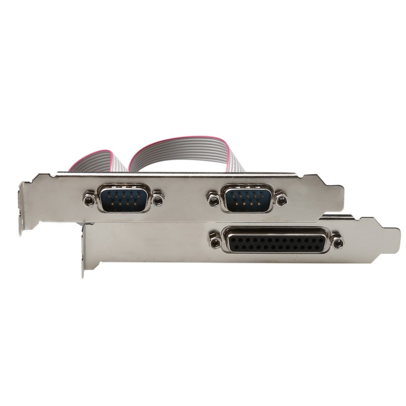 Tarjeta PCI-E 2 Serie 1 Puerto Paralelo 