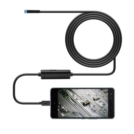 Camara Endoscopica USB para PC y Android 5m