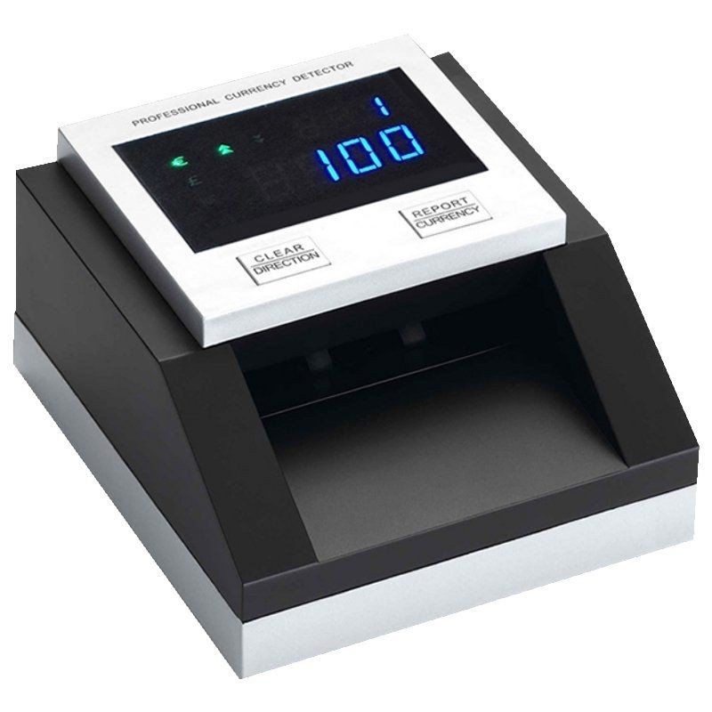 Detector De Billetes Falsos Motorizado Profesional Mustek Ec-350