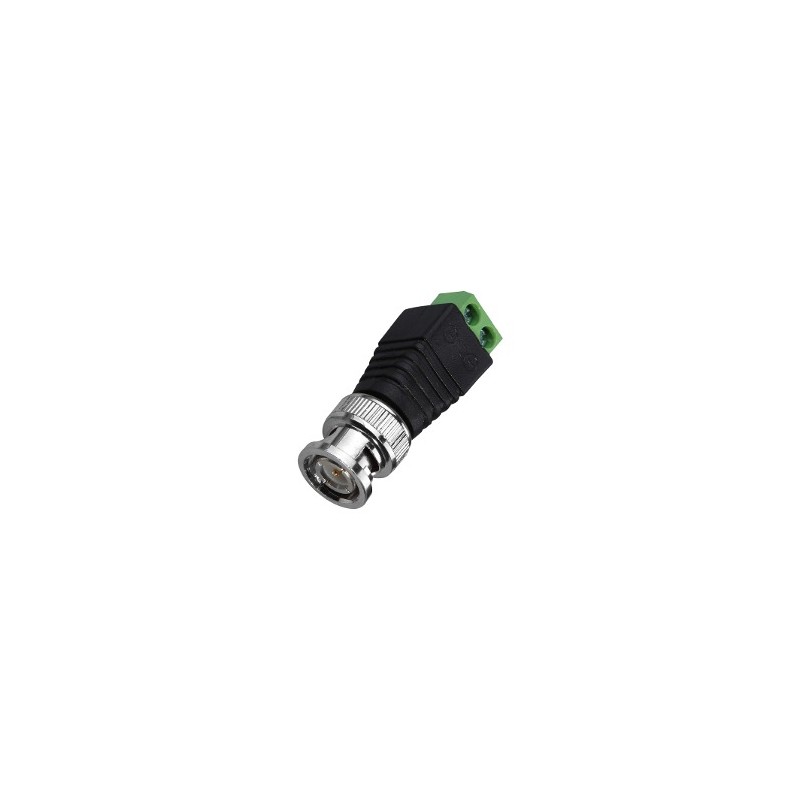 Conector Bnc Macho Utp Video Vigilancia CCTV Balun Atornillable