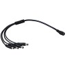 Cable Splitter 1 H 5 M Alimentaciones para CCTV 2,1mm x 5,5mm 