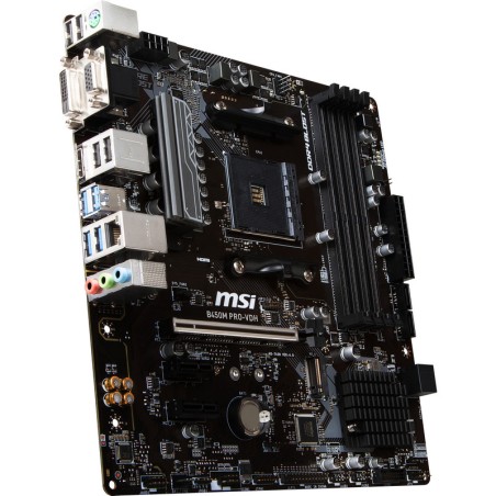 Placa Base AM4 MSI B450M PRO-VDH v2