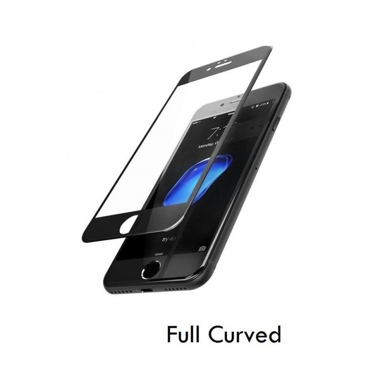Cristal Templado Iphone 6 6s Full Glue Negro