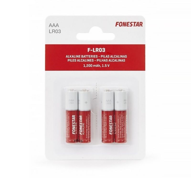Pila Alcalina Fonestar LR6 AA F-LR03