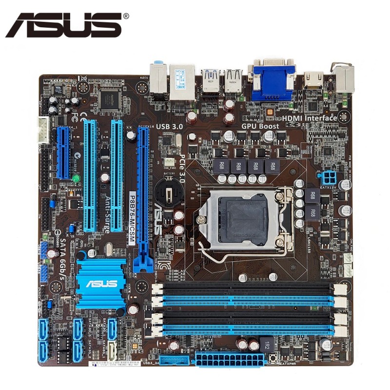 Placa Base Asus P8B75-M/CSM Socket 1155 (Usada)