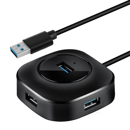 Hub USB 3.0 Vention CHABB/ 4xUSB/ 15cm