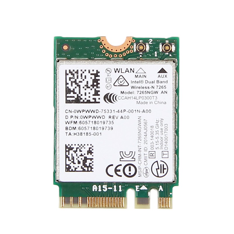 Wifi PCI-E Express Intel 7265NGW Bluetooth Dual band Mini PCIe PCI-Express para portatiles