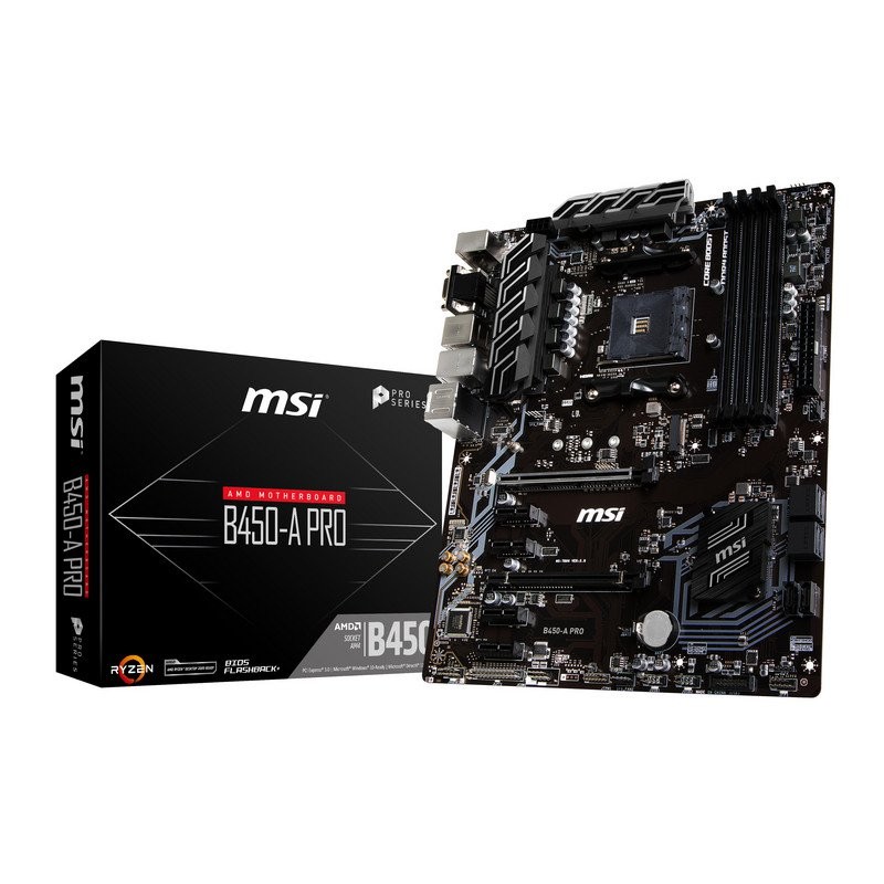 Placa Base AM4 MSI B450-A PRO