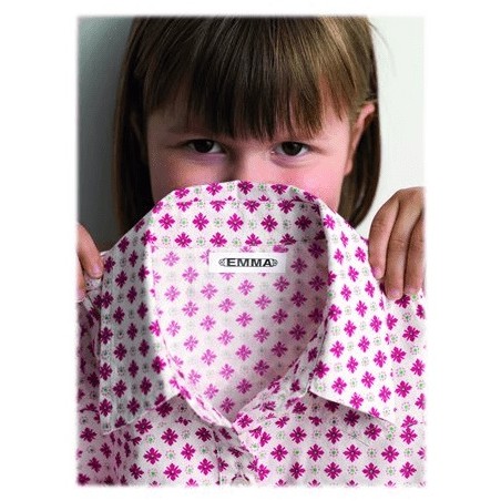 Etiquetas Dymo Letra Para Ropa 18769 (S0718850) de 12 mm. x 2 m. Blanco