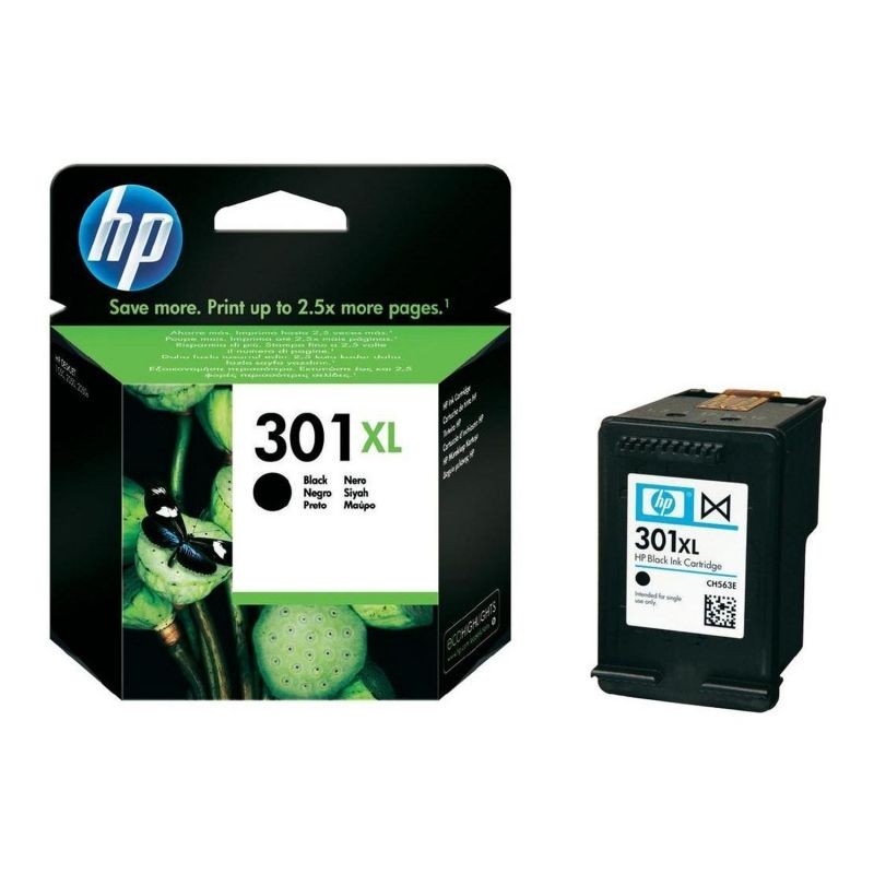 Tinta Original HP 301XL Negro