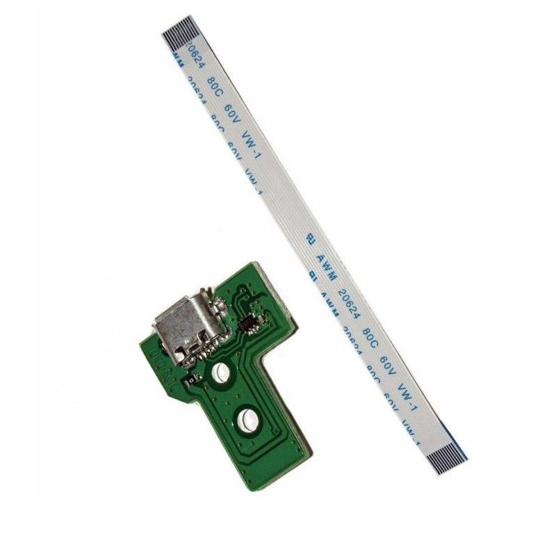 Placa carga + conector USB Mando Dualshock 4 PS4 JDS-030