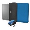 Maletín + Ratón Inalámbrico Trust Yvo para Portátiles hasta 15.6" Azul