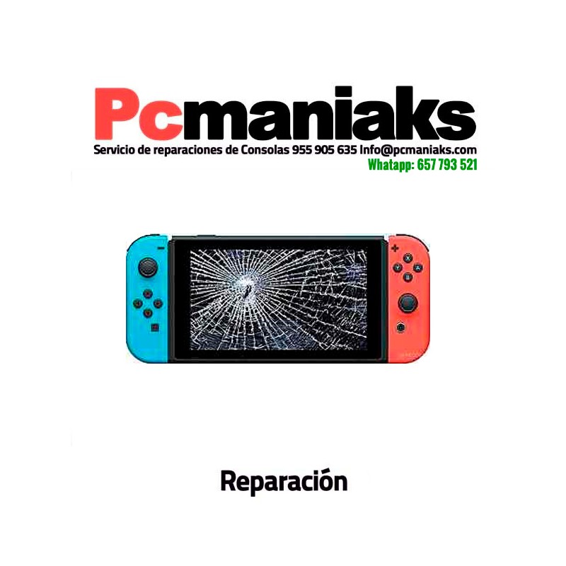Reparacion Cambio de pantalla Tactil Nintendo Switch 