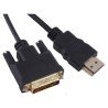 Cable DVI-D a Hdmi  HDMI to DVI 2 Metros