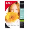 Papel fotografico Apli 12080 20 Hojas A4 180g Brillante