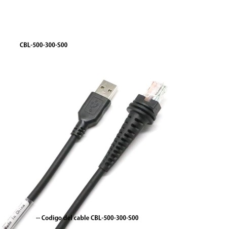 Cable Usb Lector de Codigos de Barras Honeywell 2018G 1300G 1500G 1900G 1902G 19GSR 25