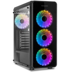 Caja Nox Hummer TGM USB 3.0 Cristal Templado