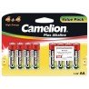 Pila Alcaline Camelion LR6 AA 8U.