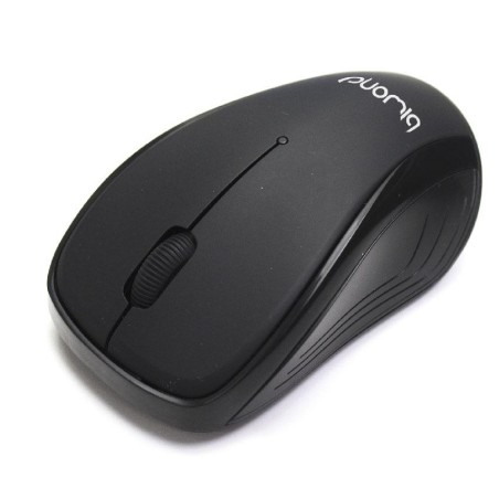 Raton Optico Inalambrico Biwond USB Negro