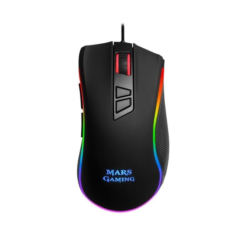 Raton Mars Gaming MM218 10000DPI Botones Mecanicos