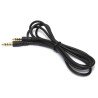 Cable Jack 3,5mm audio y micro m-m 1.2m Negro