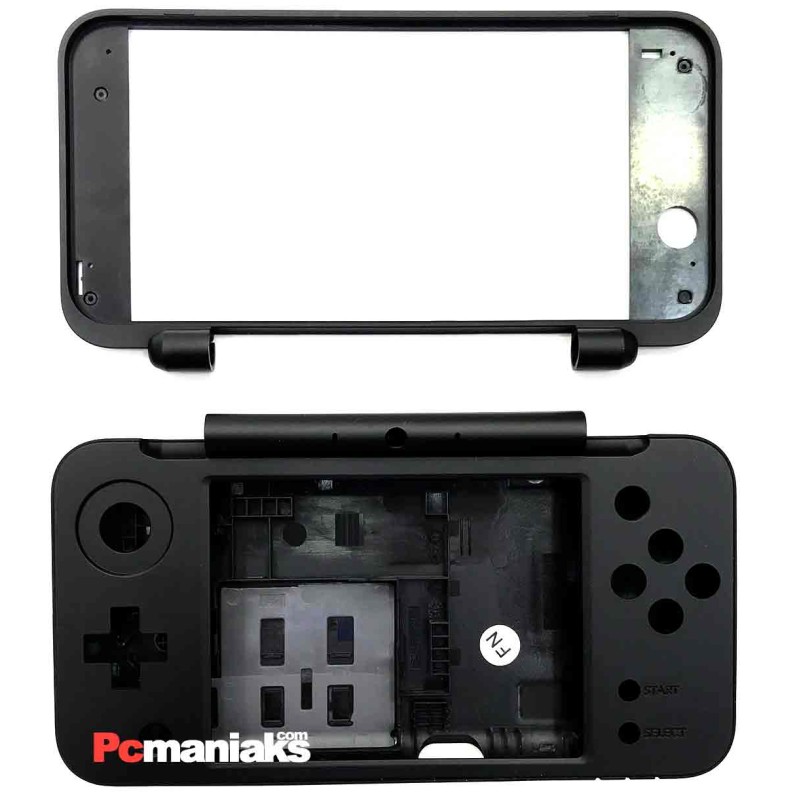 Repuesto Nintendo New 2DS XL carcasa completa negra