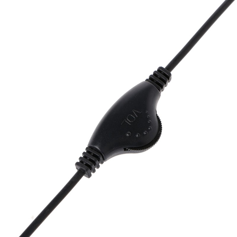 Cable Jack Audio Stereo con Regulador de Volumen macho hembra 1m