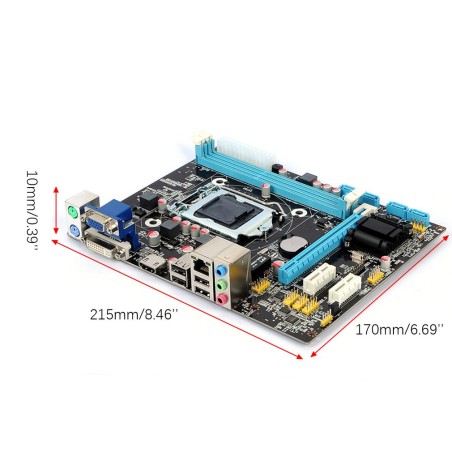 Placa Base Intel Socket 1150 H81 OEM USB3,0 HDMI